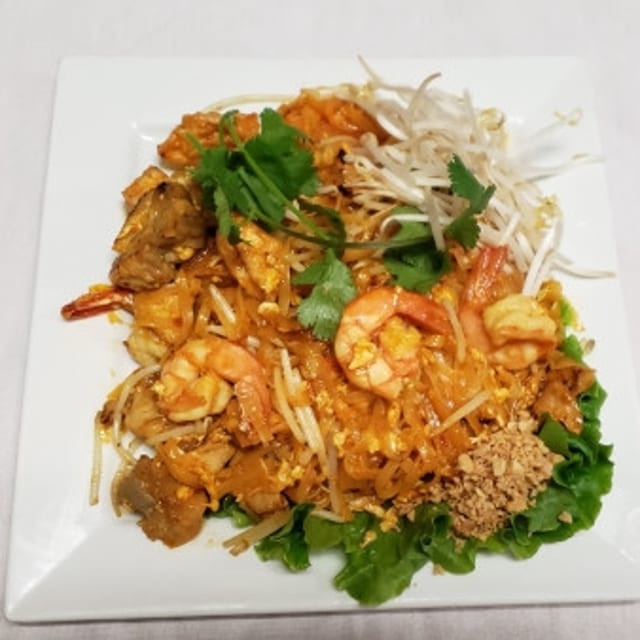 Pad Thai Shrimp.