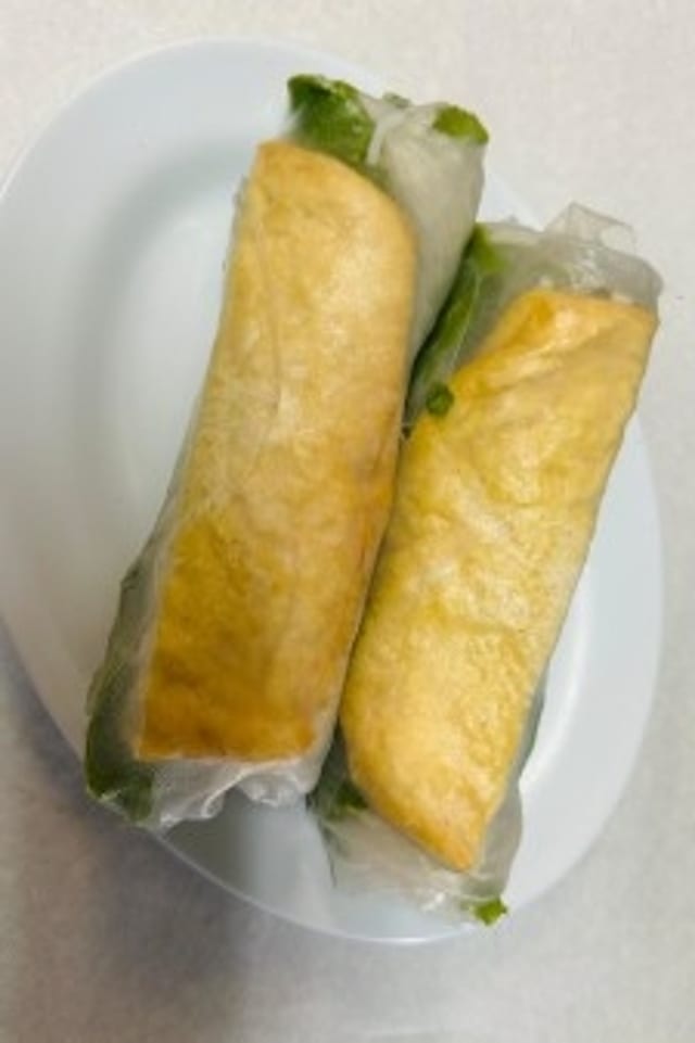 Tofu Spring Rolls.